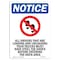 Signmission OSHA Notice, 7" Height, All Drivers That Are Sign With Symbol, 7" X 5", Portrait OS-NS-D-57-V-10107 - alternate 1